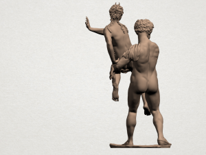 naked couple 04 Modello di stampa 3D