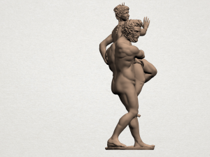 naked couple 04 Modello di stampa 3D