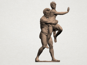 naked couple 04 Modello di stampa 3D