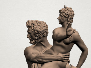 naked couple 04 Modello di stampa 3D