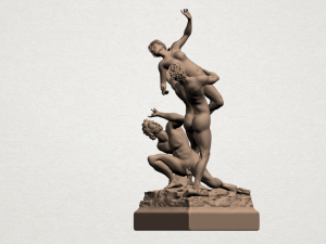 naked couple 05 3D Baskı Modeli