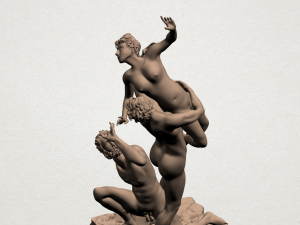 naked couple 05 3D Baskı Modeli