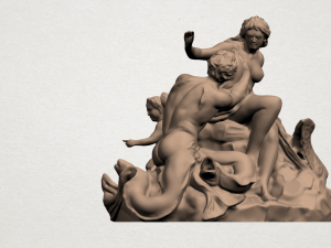 naked couple 06 Modèles 3D en vedette