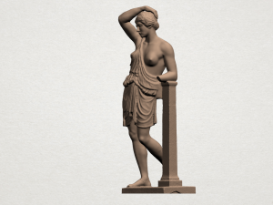 naked girl 10 3D-printmodel
