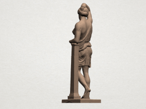 naked girl 10 3D-printmodel