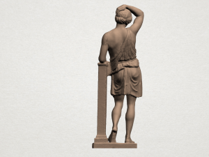 naked girl 10 3D-printmodel