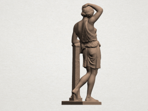 naked girl 10 3D-printmodel