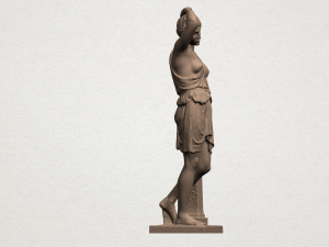 naked girl 10 3D-printmodel