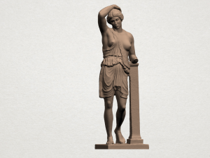 naked girl 10 3D-printmodel