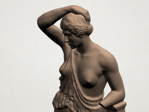 naked girl 10 3D-printmodel