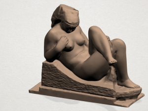 naked girl 13 3D Print Model
