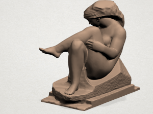 naked girl 13 3D 打印模型