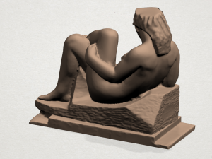 naked girl 13 3D 打印模型