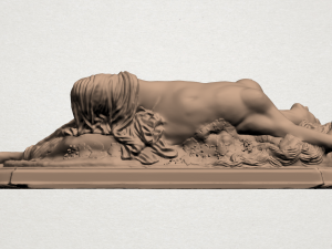 naked girl drunken 3D Baskı Modeli