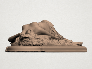 naked girl drunken 3D Baskı Modeli