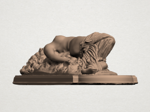 naked girl drunken 3D Baskı Modeli