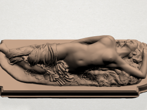 naked girl drunken 3D Baskı Modeli