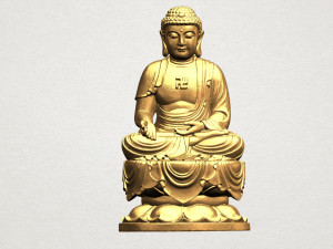 gautama buddha 02 3D Print Model