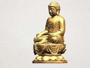 gautama buddha 02 3Dプリントモデル