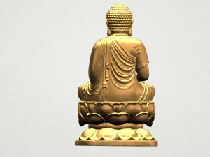 gautama buddha 02 3D Print Model