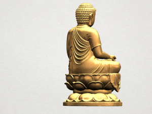 gautama buddha 02 3Dプリントモデル