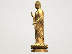 gautama buddha standing 02 3Dプリントモデル