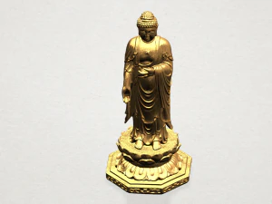 gautama buddha standing 03 3D Print Model