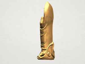 gautama buddha standing 04 3D Print Model