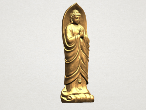 gautama buddha standing 04 3Dプリントモデル