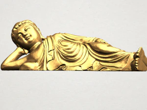 sleeping buddha 01 3D Print Model