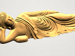 sleeping buddha 02 3D Print Model