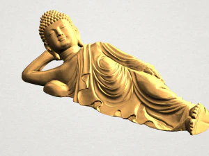 sleeping buddha 02 3D Print Model