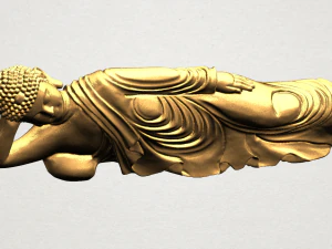 sleeping buddha 02 3D Print Model