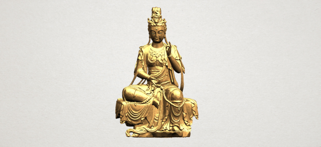 avalokitesvara buddha 02 Model do druku 3D .c4d .max .obj .3ds .fbx .stl .blend 