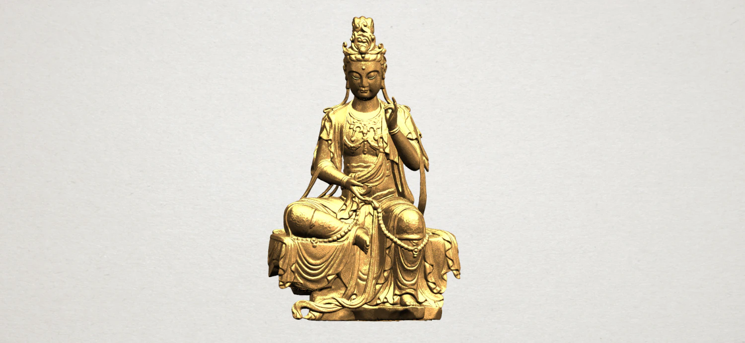 avalokitesvara buddha 02 3D Print Model .c4d .max .obj .3ds .fbx .stl .blend