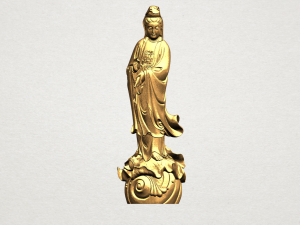 avalokitesvara buddha - standing 01 3D Print Model