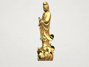 avalokitesvara buddha - standing 01 3D Print Model