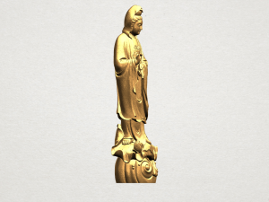 avalokitesvara buddha - standing 01 Modelo de Impressão 3D