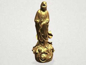 avalokitesvara buddha - standing 01 Modelo de Impressão 3D