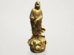avalokitesvara buddha - standing 01 3D Print Model