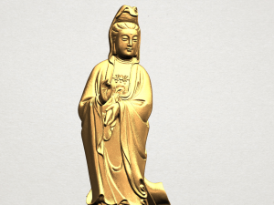 avalokitesvara buddha - standing 01 Modelo de Impressão 3D