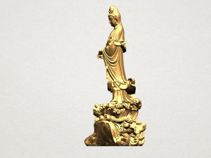 avalokitesvara buddha - standing 02 Modello di stampa 3D