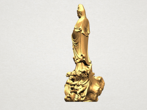 avalokitesvara buddha - standing 02 Modello di stampa 3D