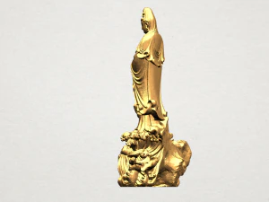 avalokitesvara buddha - standing 02 3D Print Model