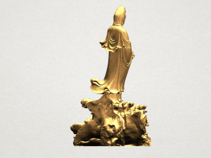 avalokitesvara buddha - standing 02 Modello di stampa 3D