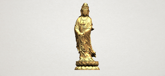 avalokitesvara buddha - standing 03 3D-Druckmodell .c4d .max .obj .3ds .fbx .stl .blend 