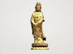 avalokitesvara buddha - standing 03 3D-Druckmodell