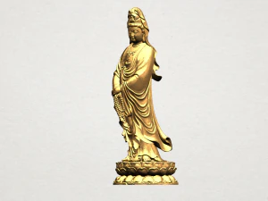 avalokitesvara buddha - standing 03 3D Print Model