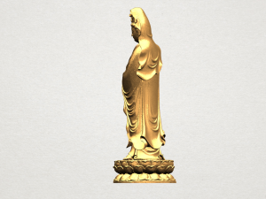 avalokitesvara buddha - standing 03 3D-Druckmodell