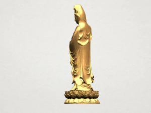 avalokitesvara buddha - standing 03 3D Print Model